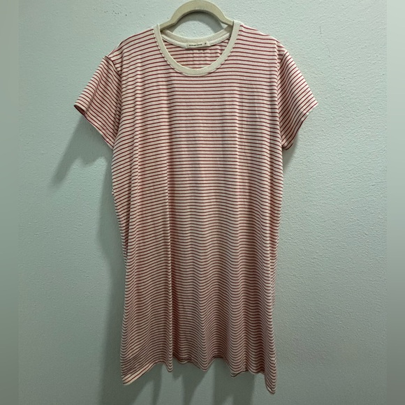 Marine Layer Striped T-Shirt Dress, size M - Picture 2 of 8